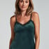 Camisole velours Dentelle, Vert