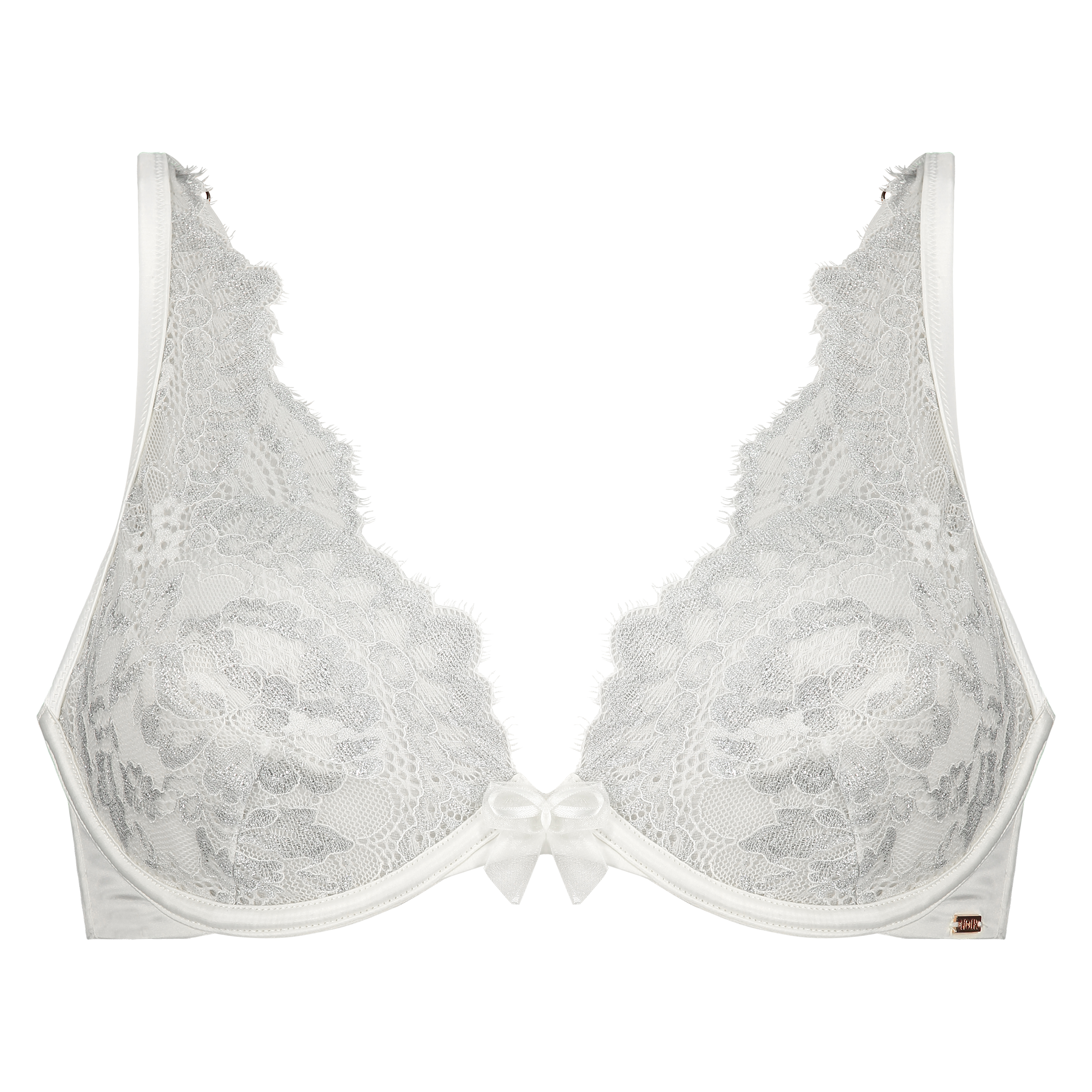 Soutien-gorge à armatures non-préformé Allegra, Blanc, main