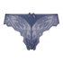 Slip brésilien échancré Heira, Bleu