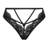 Slip brésilien ouvert Eve, Noir