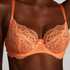 Soutien-gorge à armatures non-préformé Marine, Orange