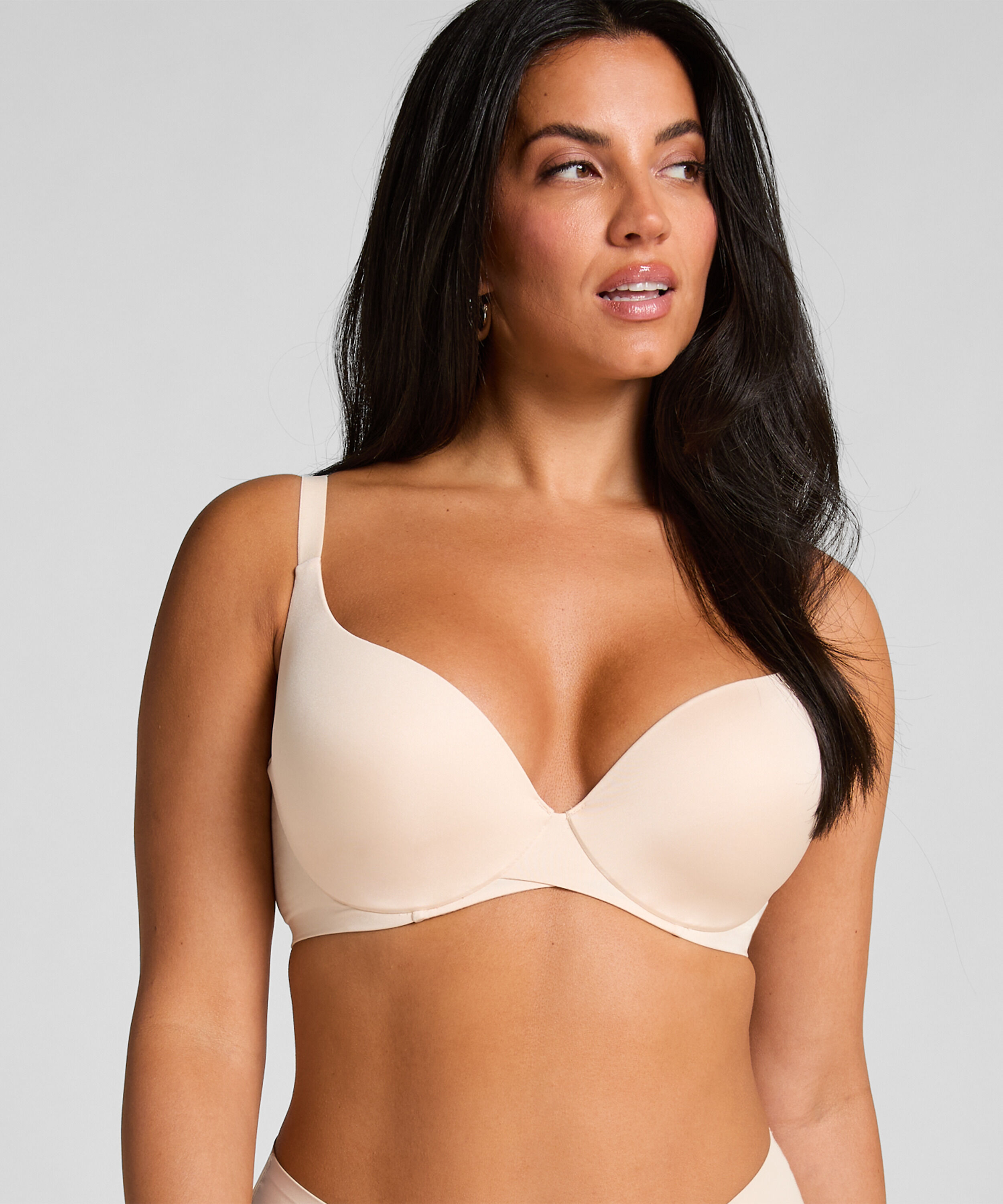 Soutien-gorge &agrave; armatures pr&eacute;form&eacute; Smooth, Beige