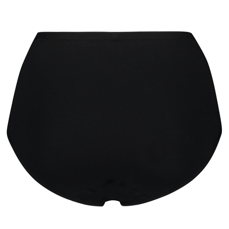 Superslip midi coton, Noir