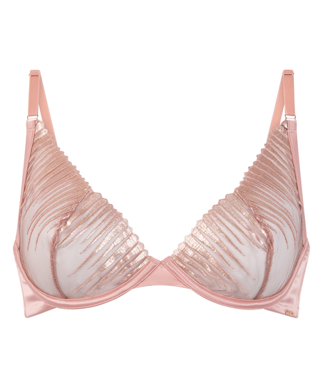 Soutien-gorge non-rembourré à armatures Alice, Rose