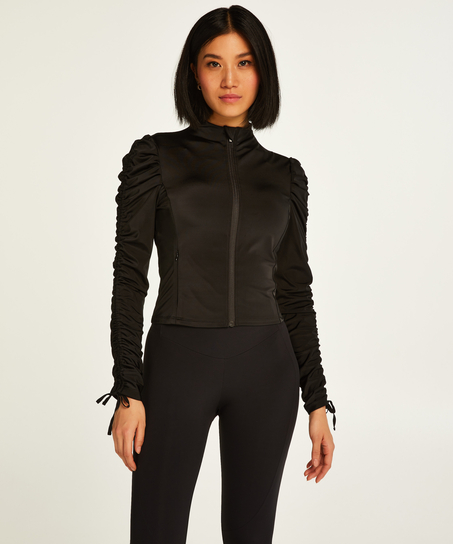 HKMX Veste bouffante, Noir