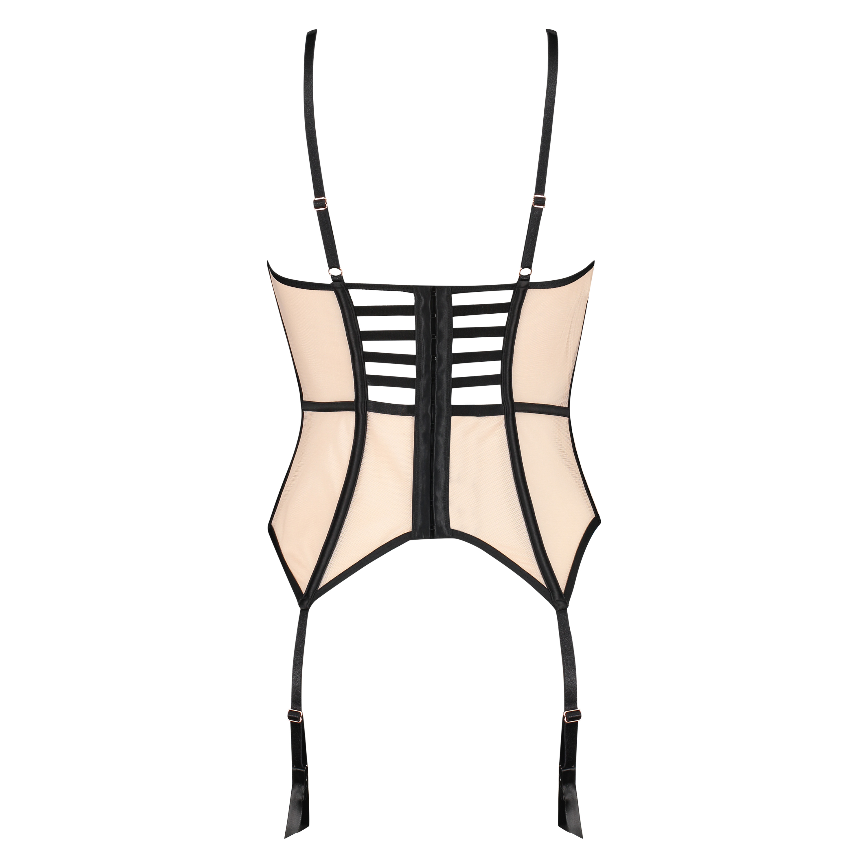 Bustier Dahlia, Noir, main