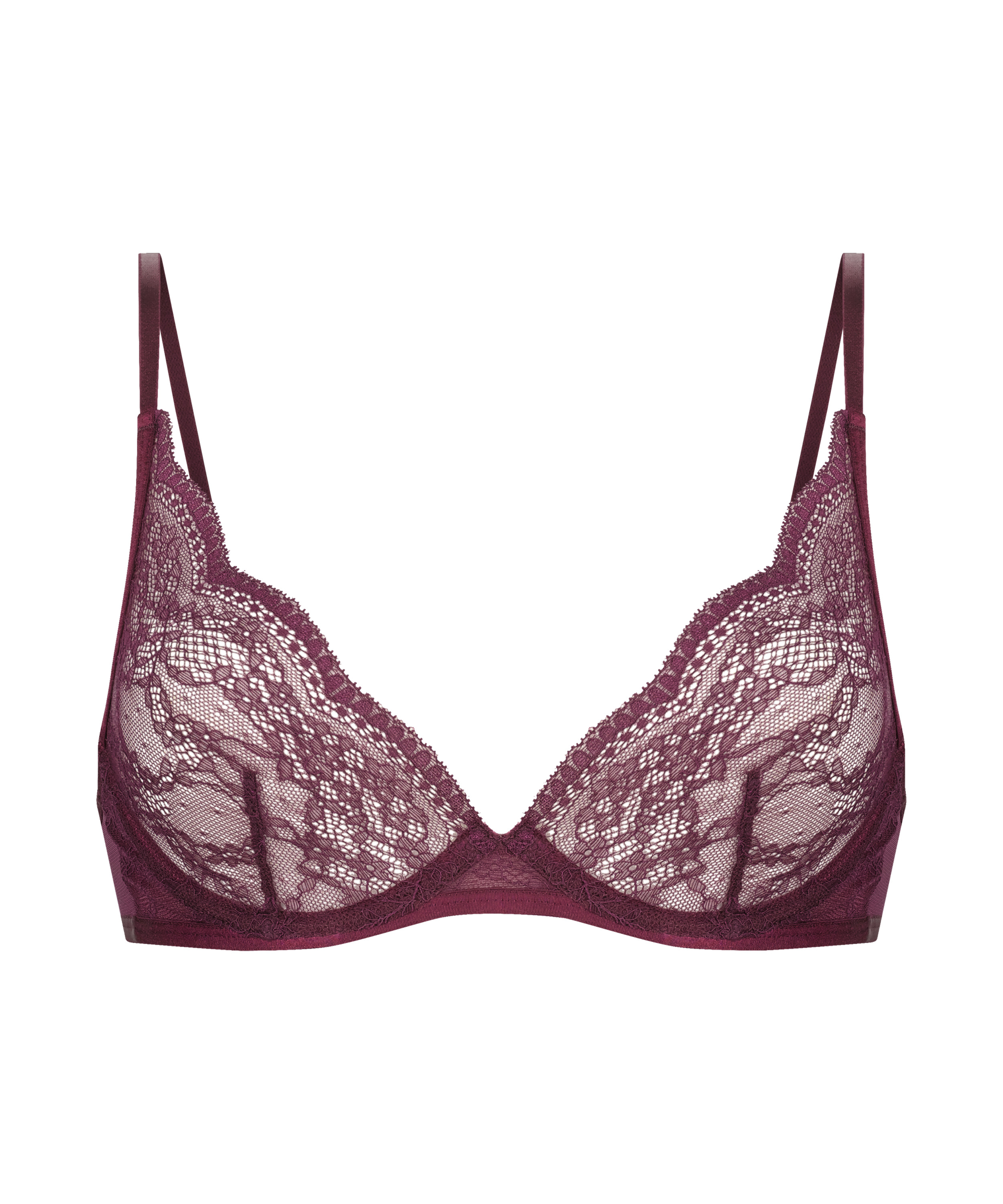 Soutien-gorge à armatures non-préformé Isabelle, Violet, main