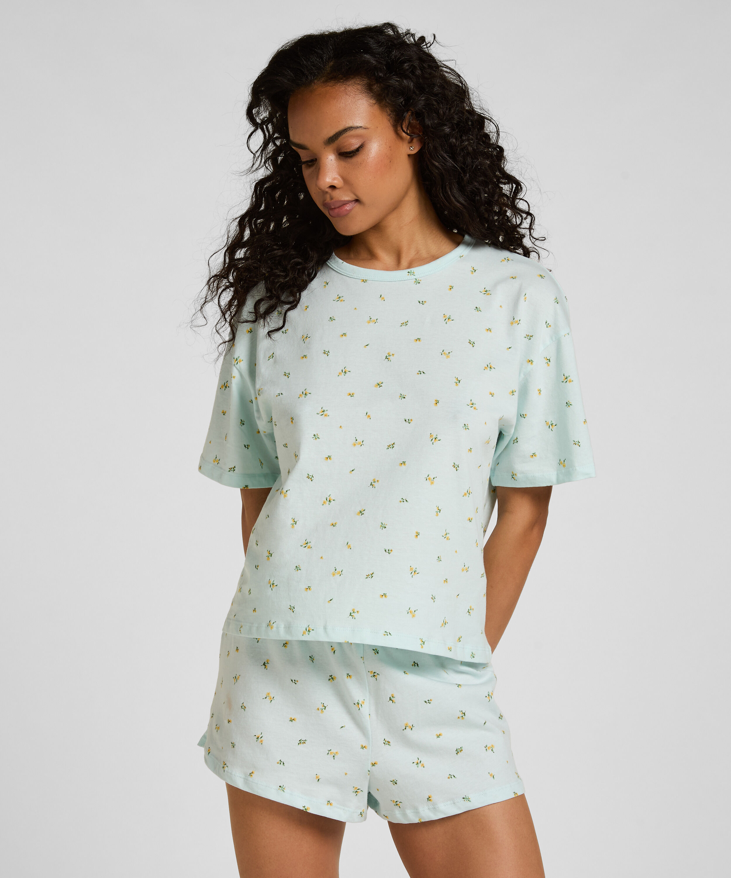 Pyjama set de coton, Vert Pyjama set de coton, Vert
