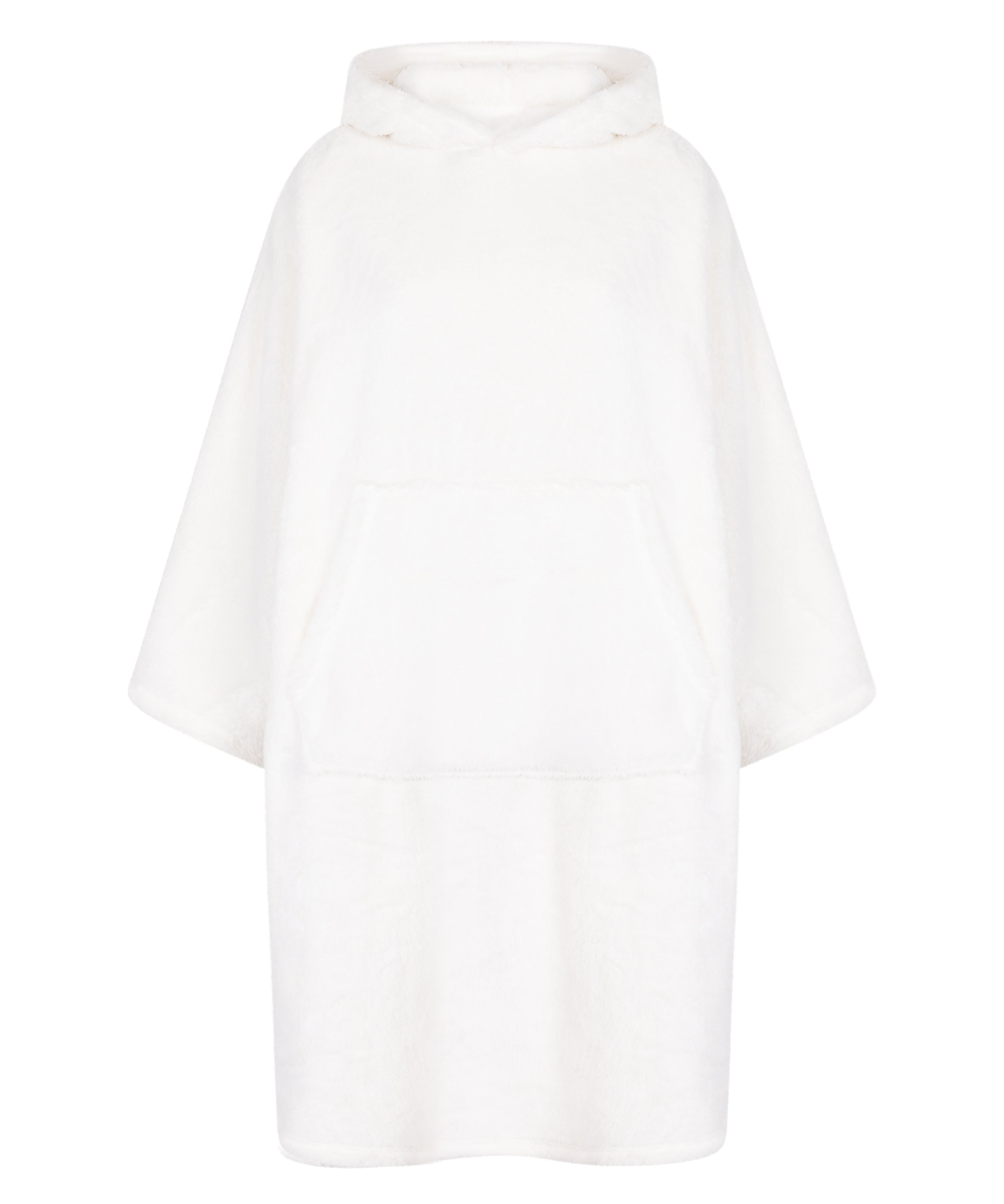 Robe polaire Snuggle Lounge, Blanc, main