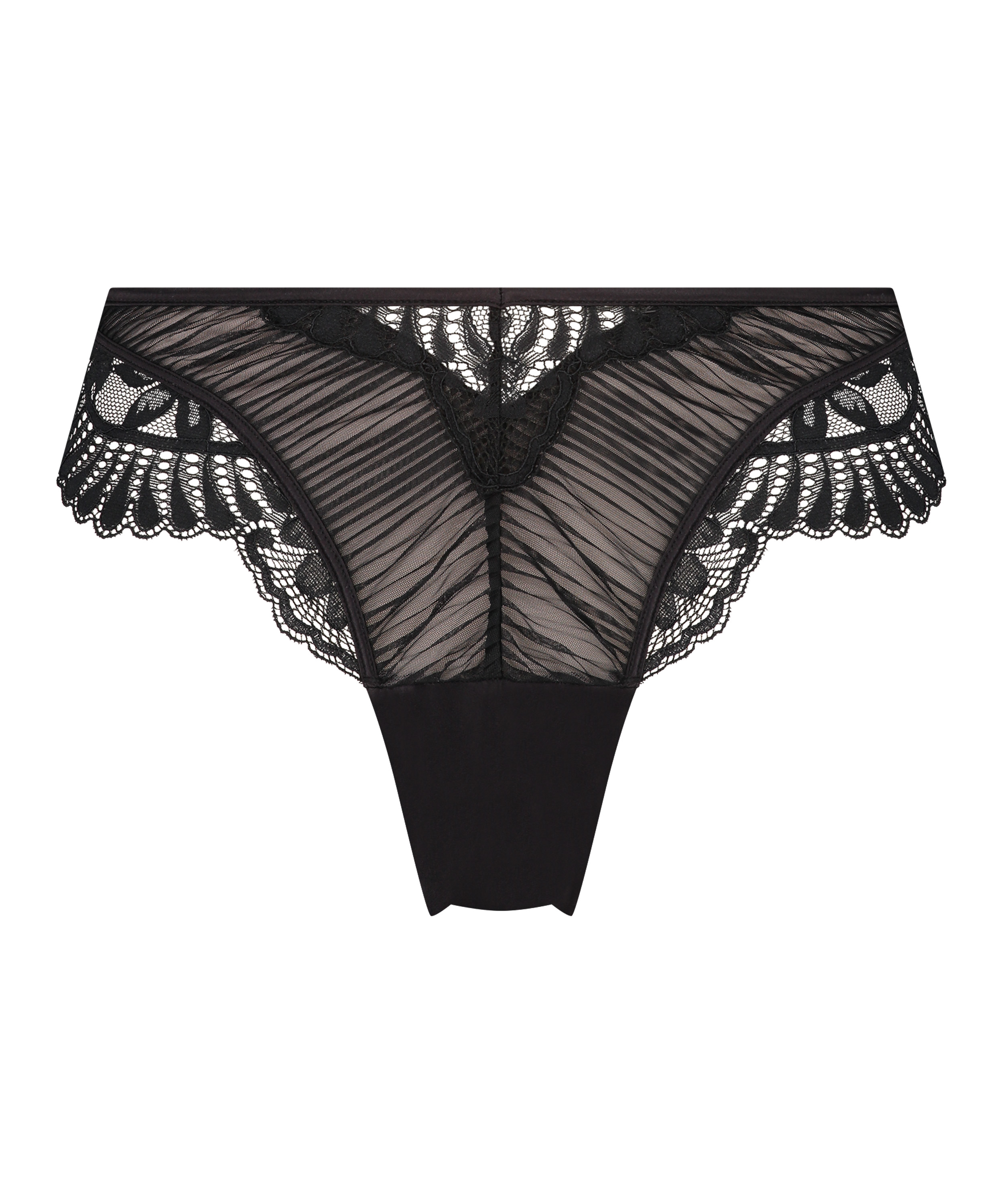 Boxer string Antonia, Noir, main