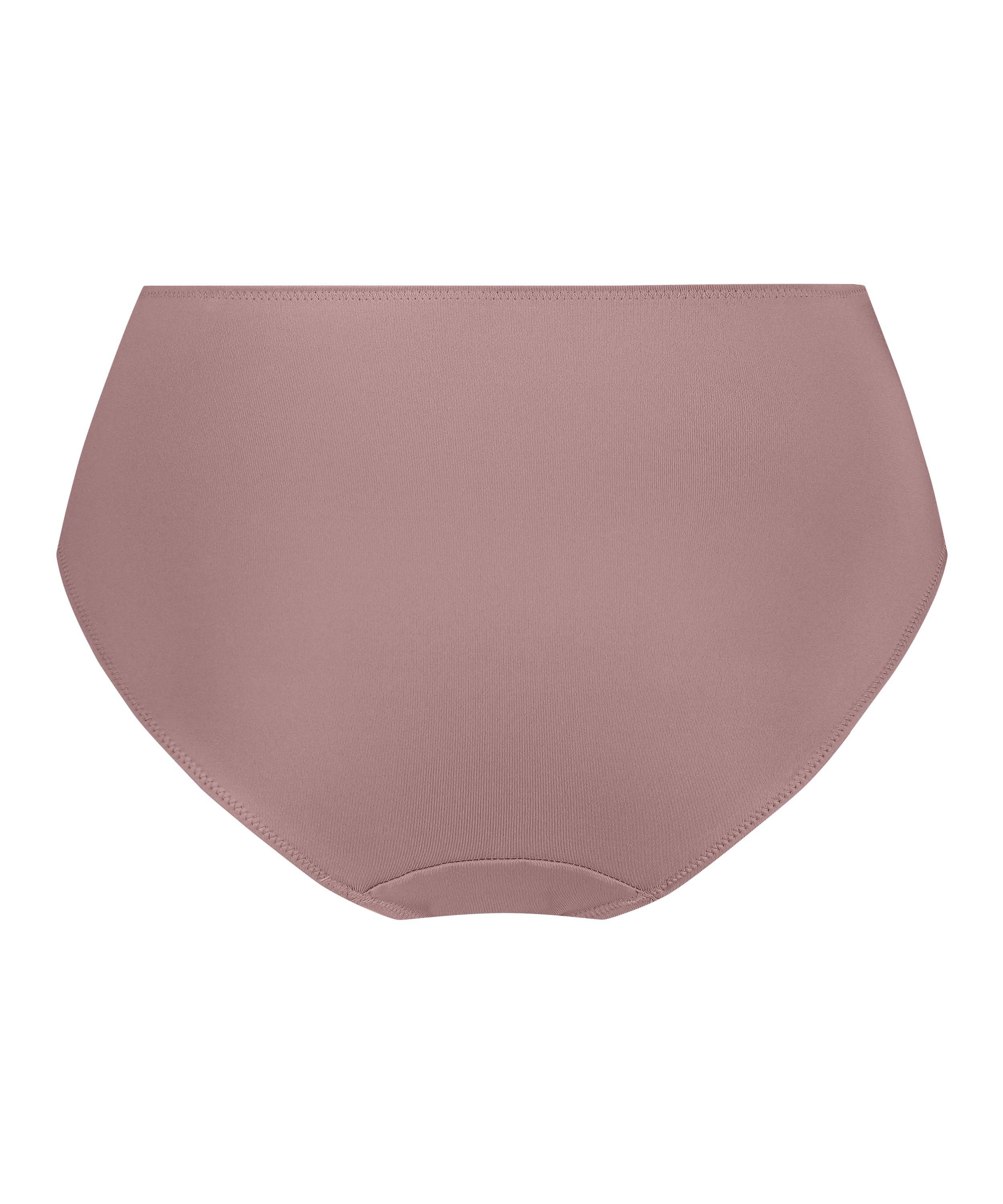 Slip taille haute Sophie, Rose, main