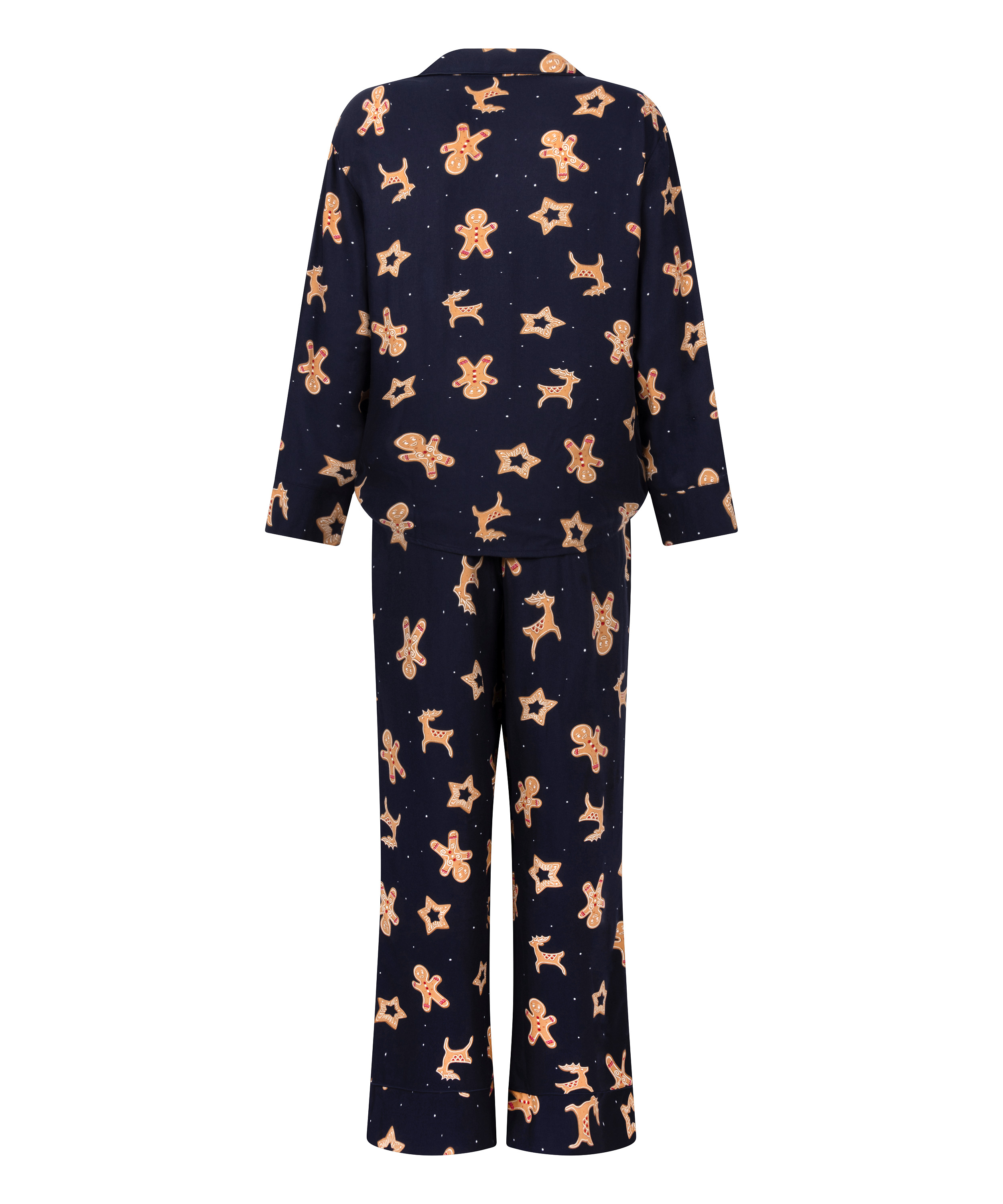 Pyjama Gingerbread, Bleu, main