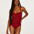 Maillot de bain Scallop, Rouge
