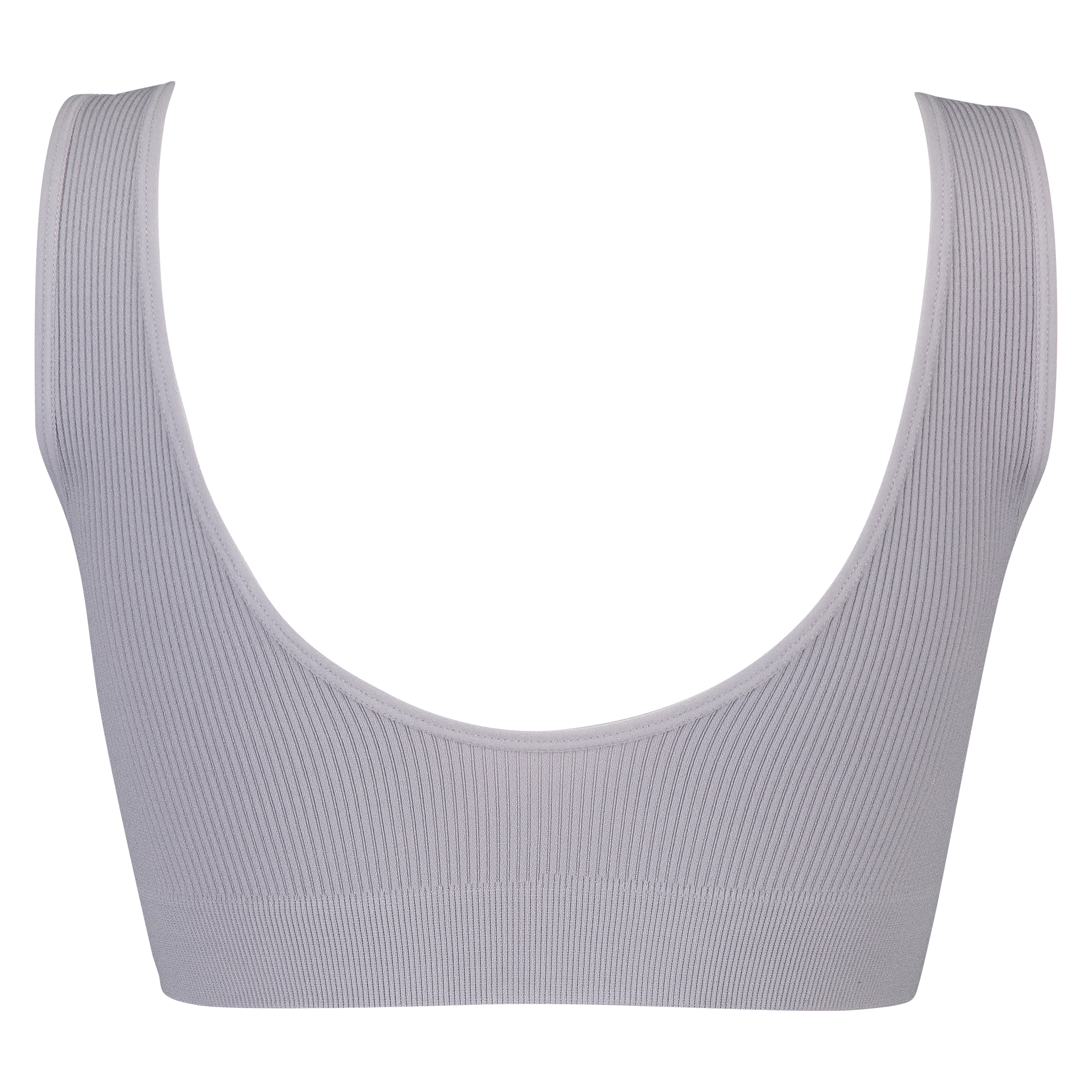 Brassière sans couture, Gris, main