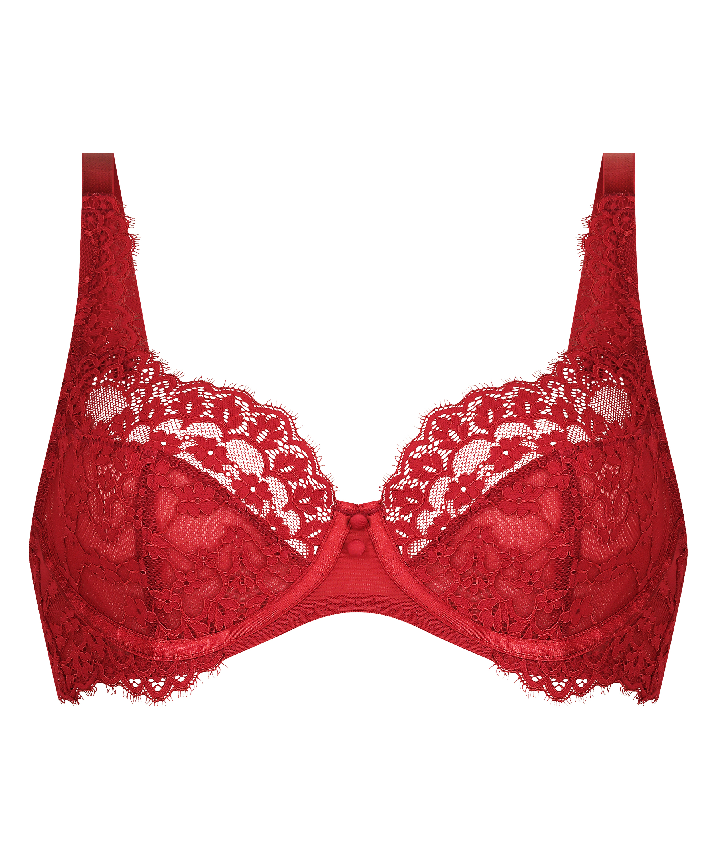Soutien-gorge à armatures non-préformé Daisy, Rouge, main