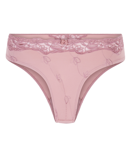 Slip brésilien Diva, Rose