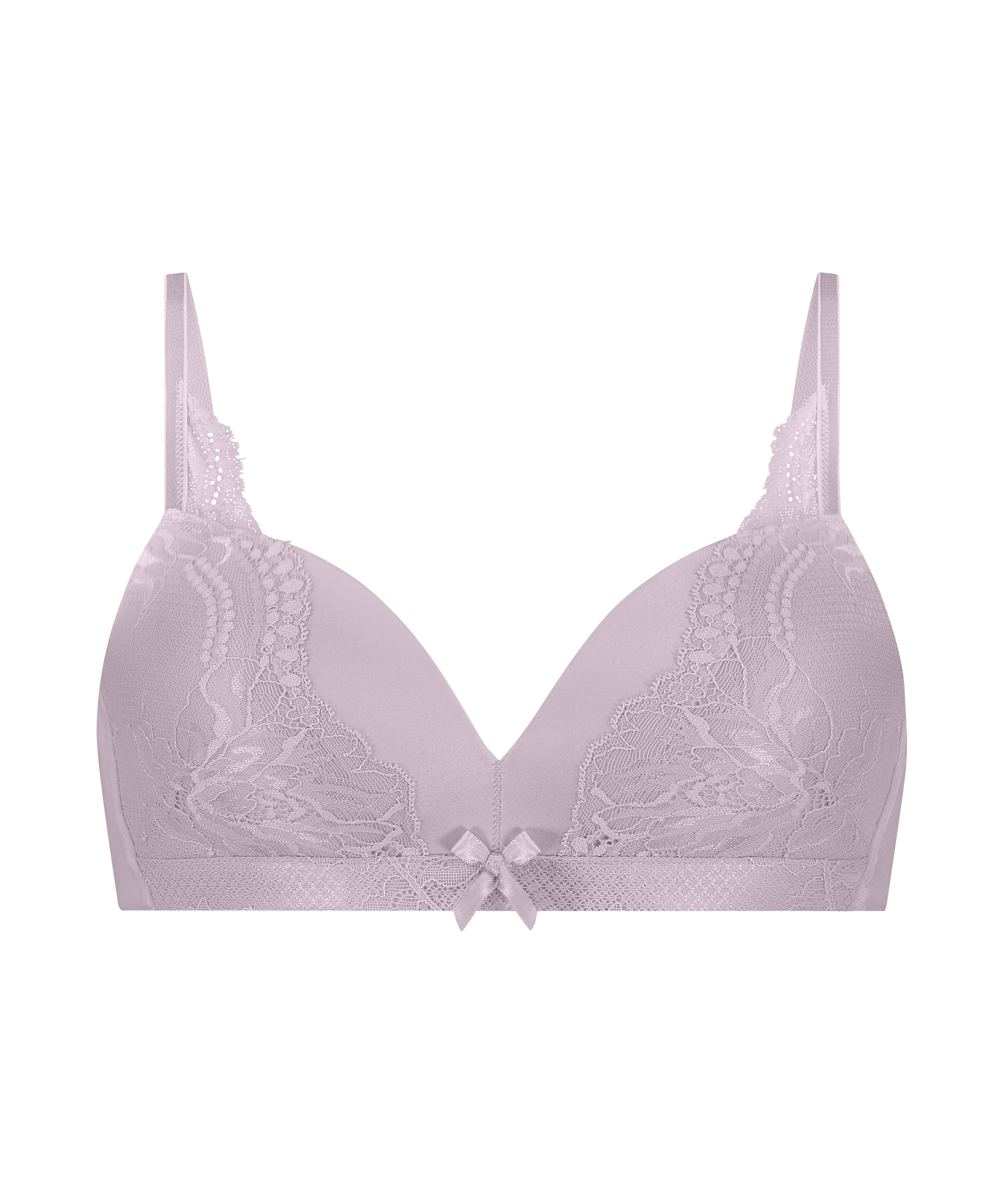 Soutien-gorge rembourré sans armatures Lycke, Violet, main