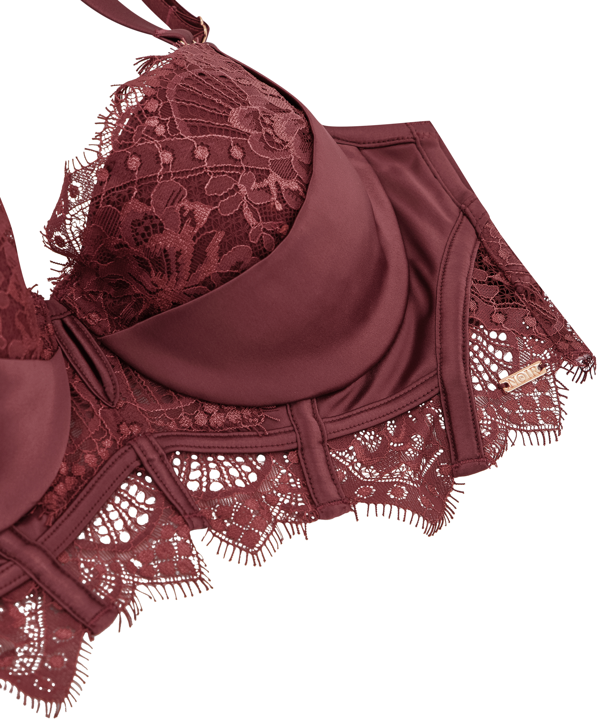 Soutien-gorge à la palangre à armatures préformé Zoé, Rouge, main