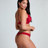 Soutien-gorge à armatures préformé push-up Marine, Rouge