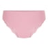Slip brésilien Invisible Lace Back, Rose