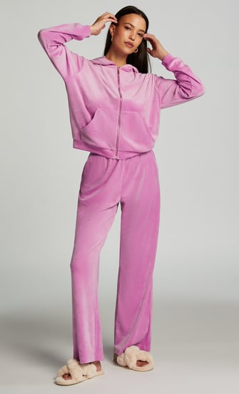 Petite Pantalon de pyjama Velours, Rose