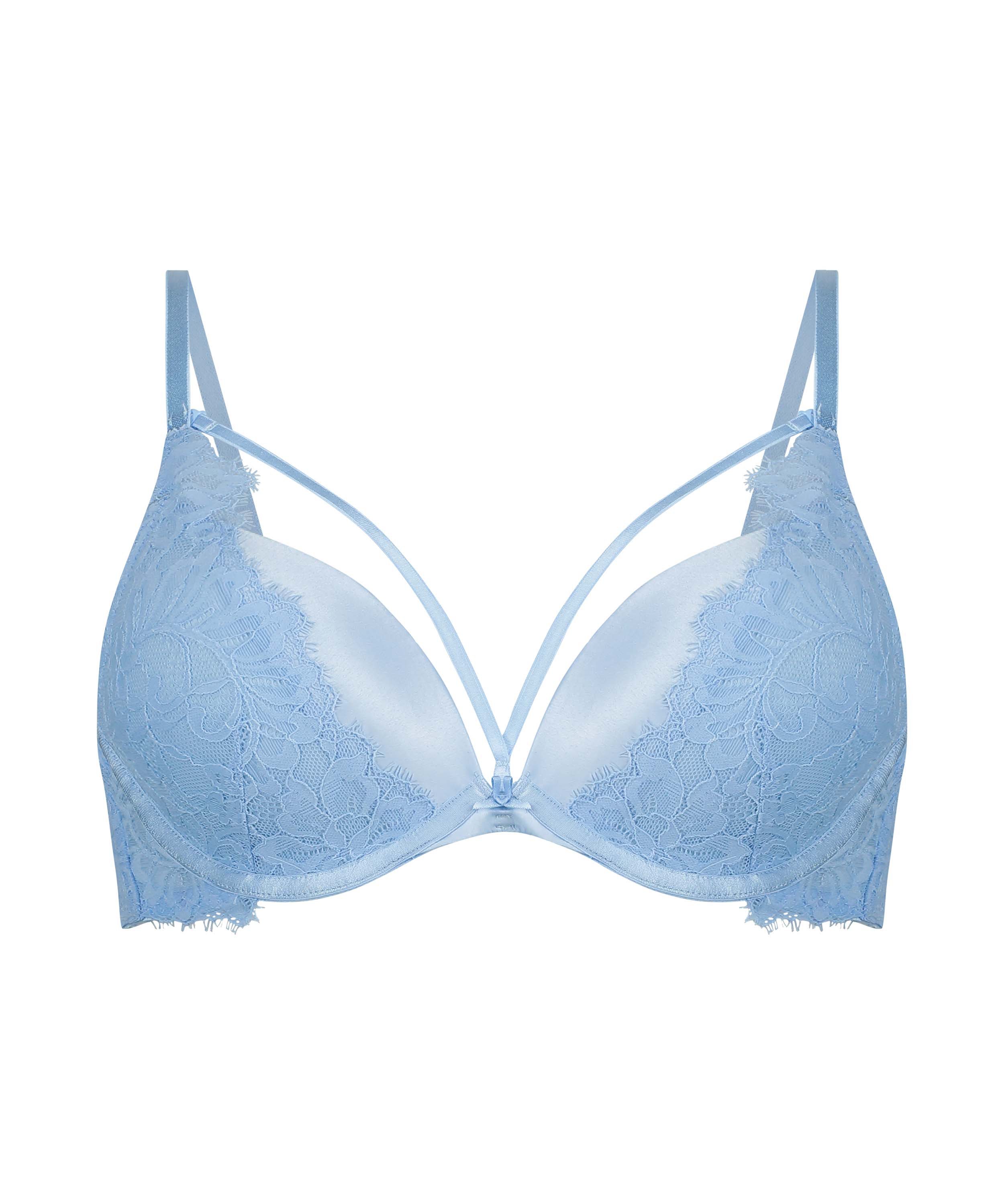 Soutien-gorge push-up à armatures préformé Isabella, Bleu, main