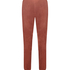 Pantalon Jogging Velours Pintuck, Marron
