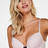 Soutien-gorge &agrave; armatures pr&eacute;form&eacute; Plunge, Rose