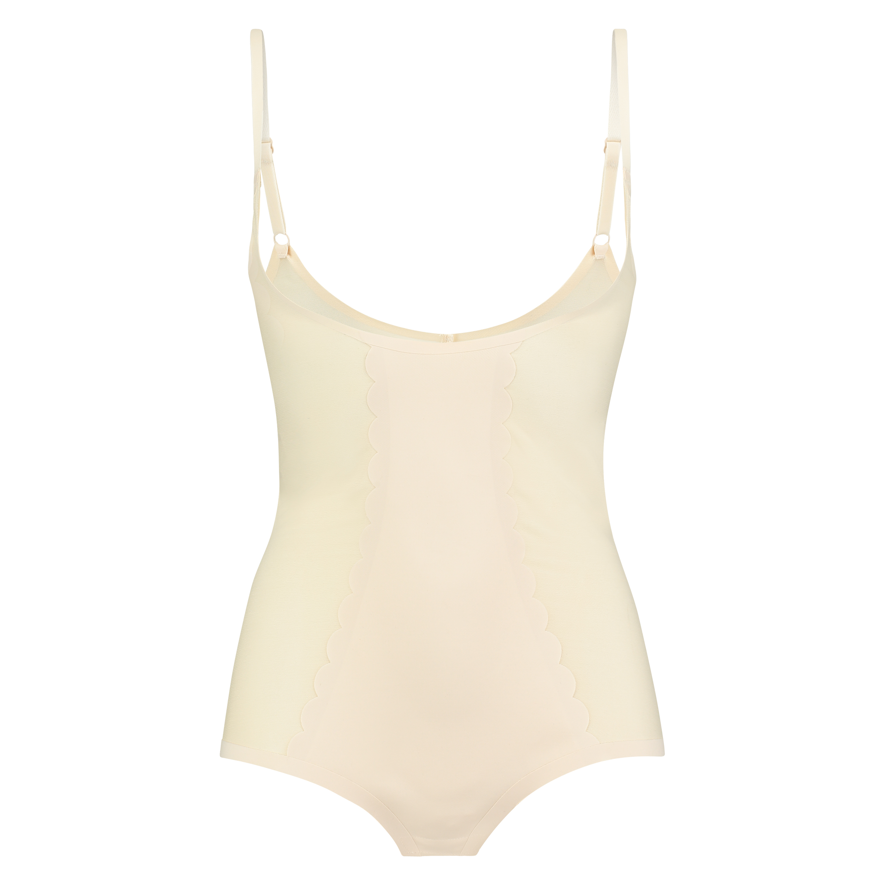 Body sculptante en dentelle scuba - Level 3, Beige, main