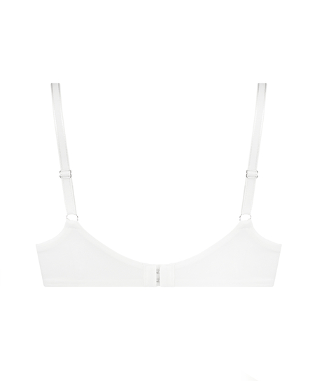 Soutien-gorge push-up préformé sans armatures Mona, Blanc