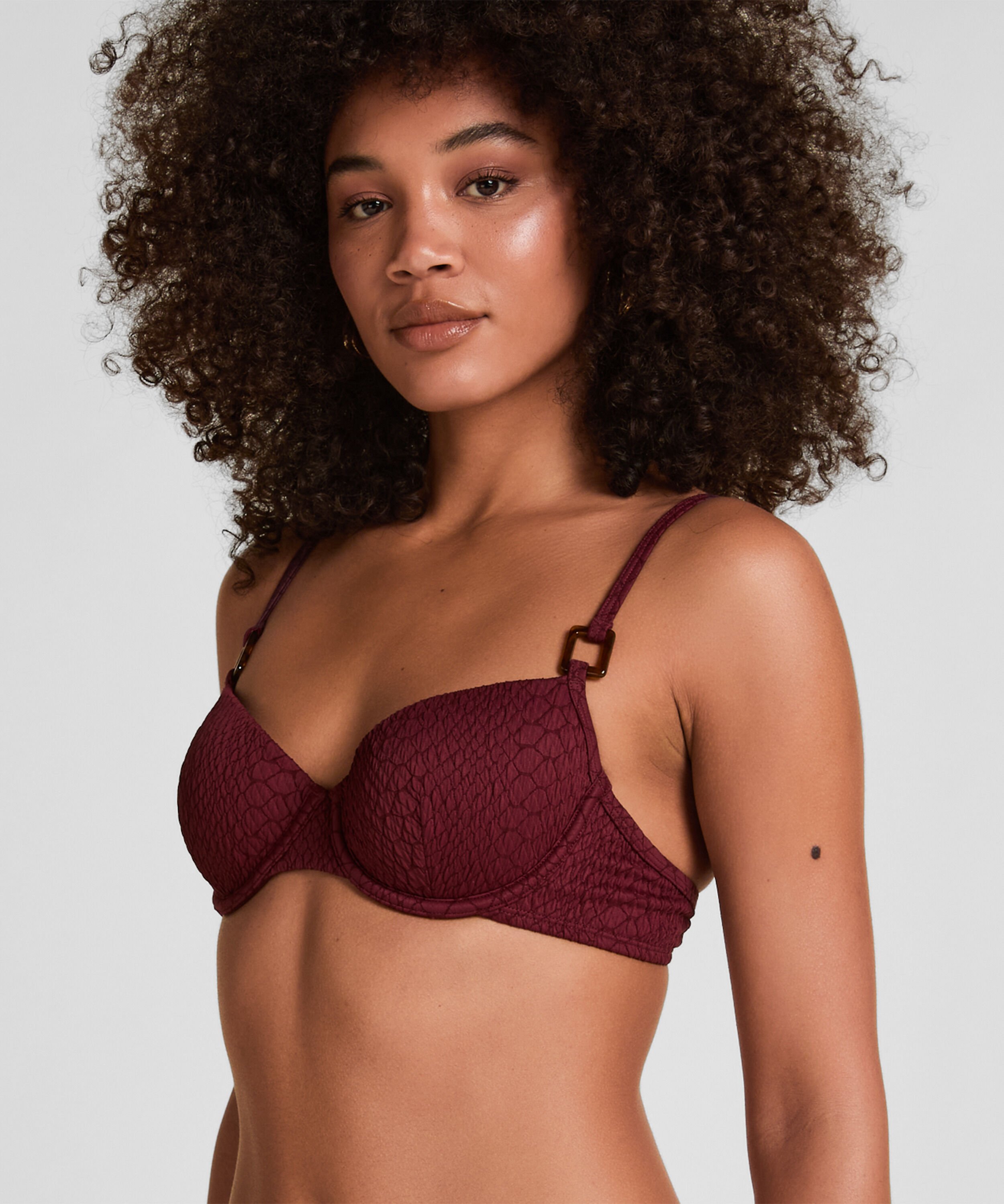 Haut de Bikini Rembourré à Armatures Aruba, Violet Haut de Bikini Rembourré à Armatures Aruba, Violet