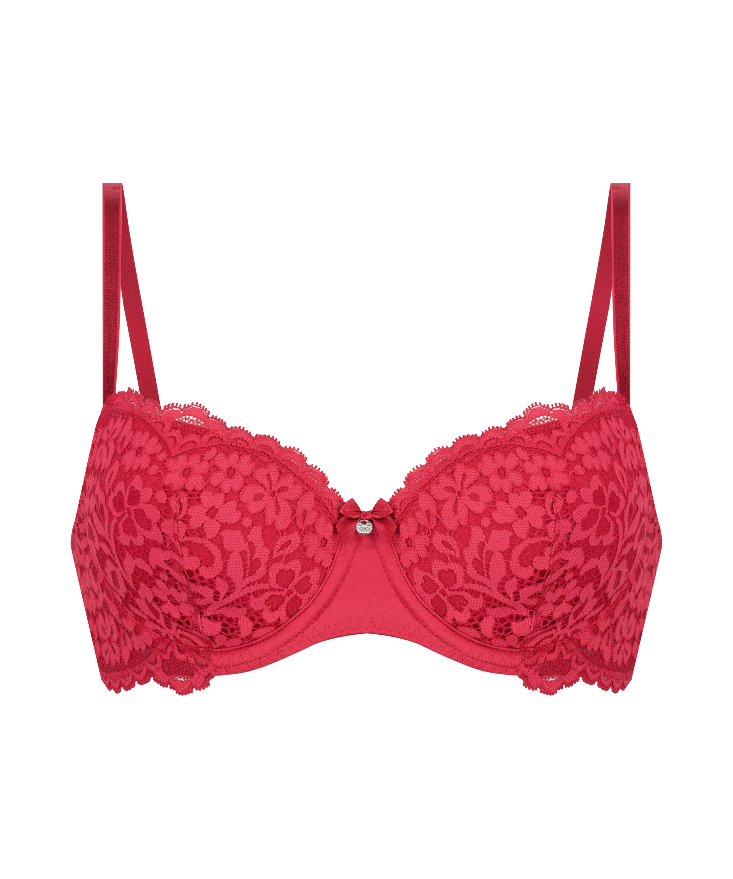 Soutien-gorge à armatures préformé Rose, Rouge, main