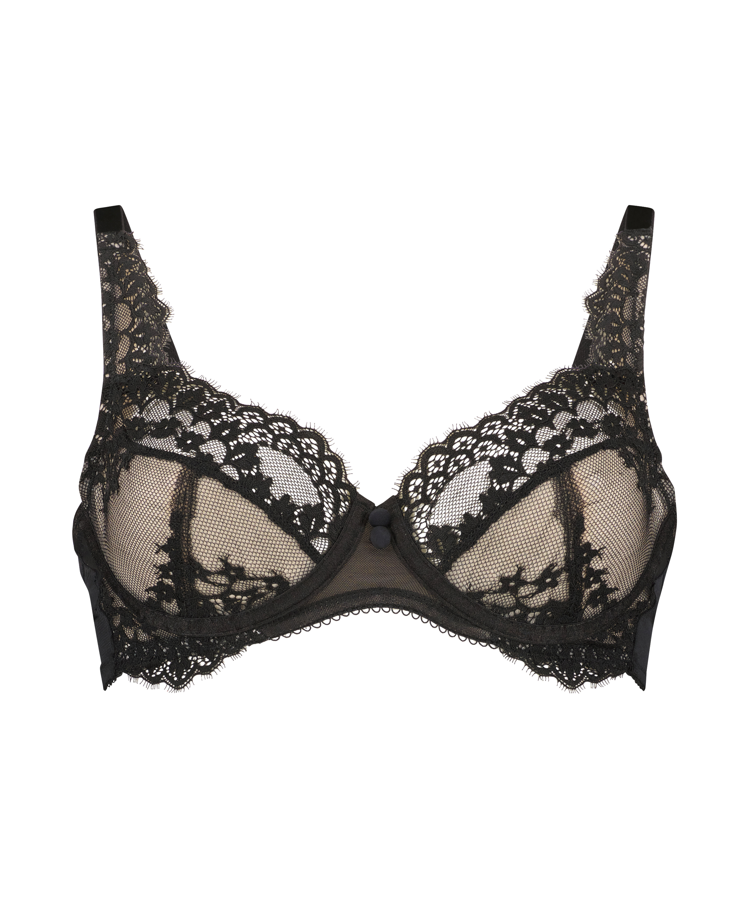 Soutien-gorge à armatures non-préformé Daisy, Noir, main