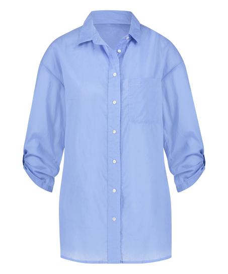 Chemisier de plage, Bleu