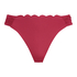 Slip de Bikini Rio Scallop, Rose