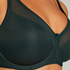 Soutien-gorge à armatures non-préformé minimiseur Nina, Vert