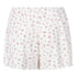 Short de pyjama c&ocirc;tel&eacute;, Blanc