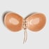 Soutien-gorge adhésif push-up, Beige