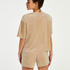 Short Velours Pocket, Beige