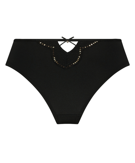 Slip brésilien Ruby, Noir