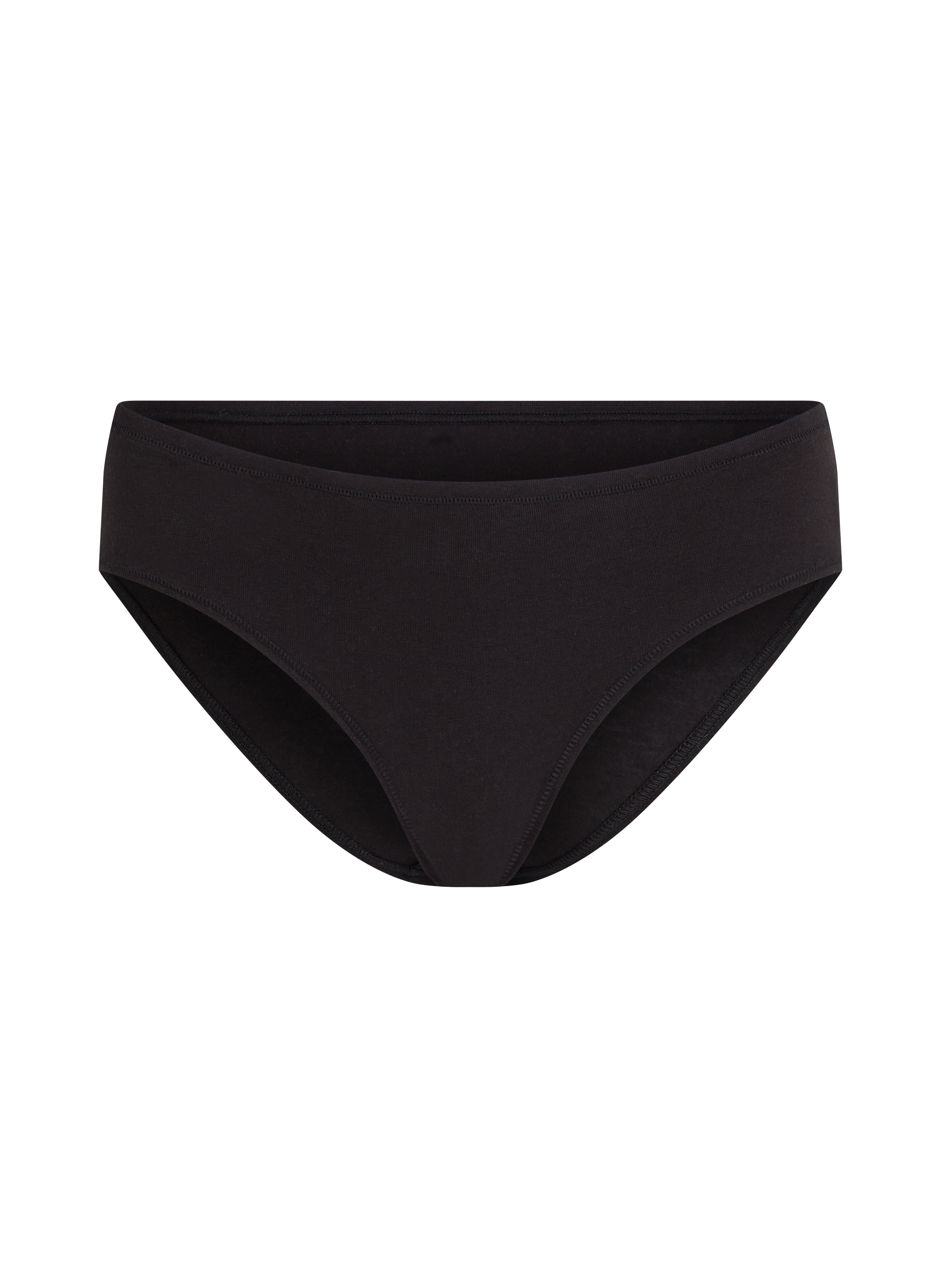 Coton Slip Brésilien Kira, Noir, main