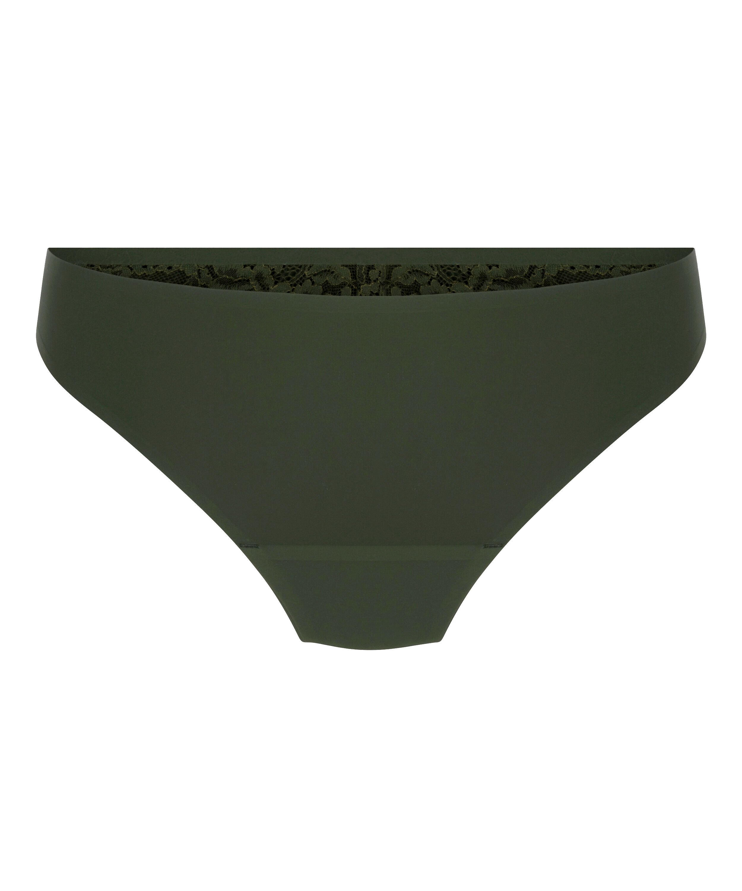 String Invisible Lace back, Vert