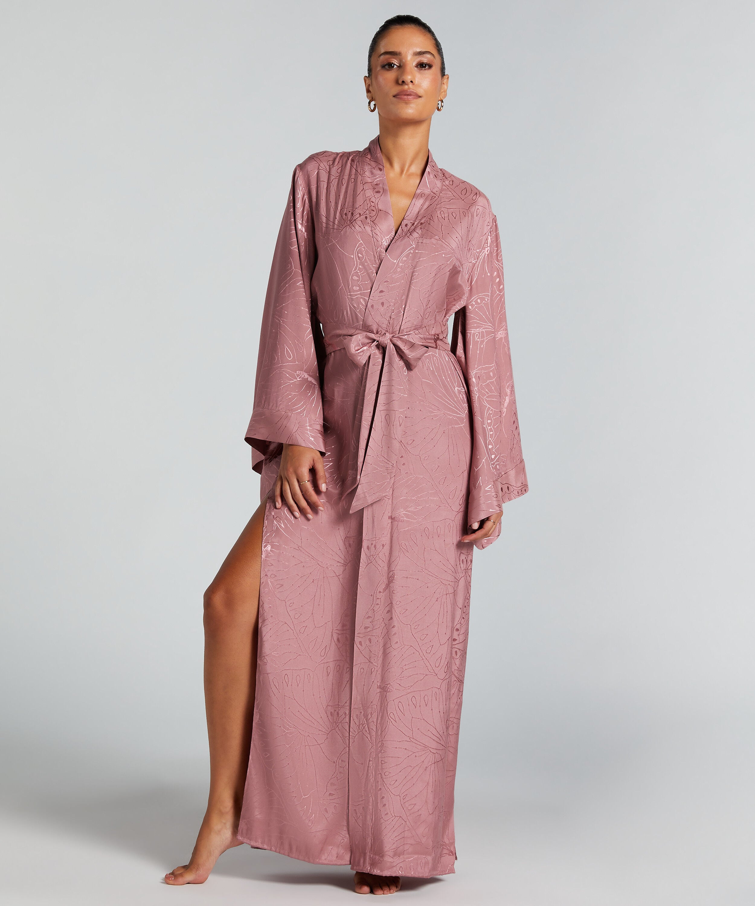 Kimono long, Rose Kimono long, Rose