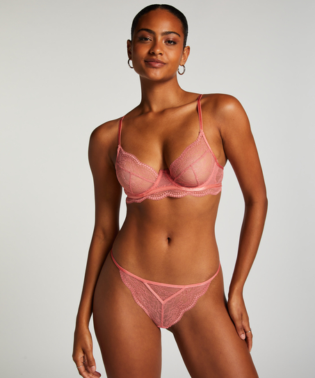 Soutien-gorge non-rembourré à armatures Isabelle, Rose