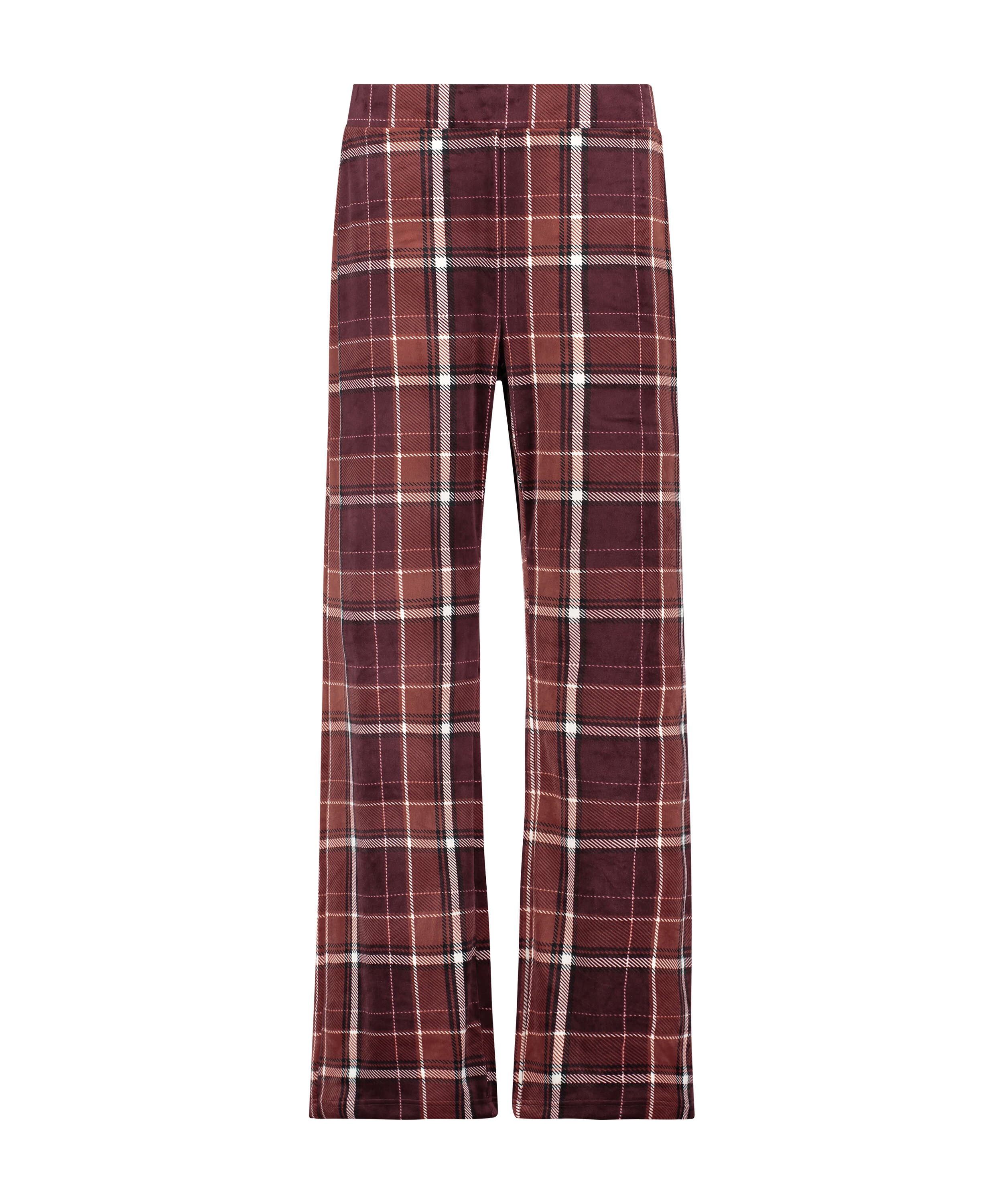 Tall Pantalon de pyjama Velours, Rouge, main