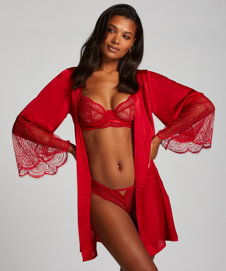 Kimono Satin, Rouge