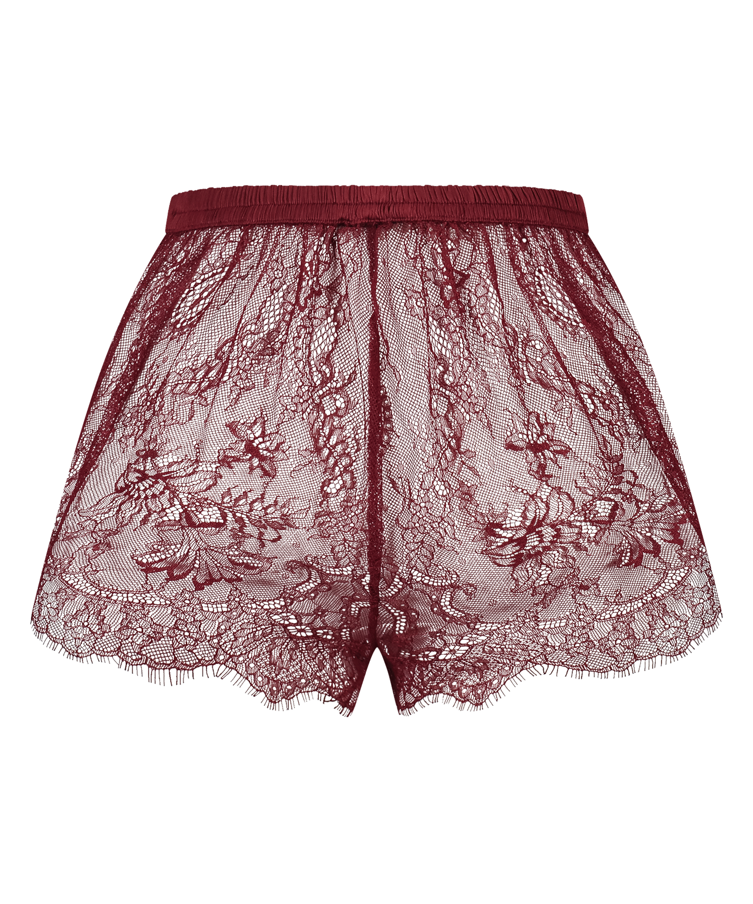 Shorts Lace Delphine, Rouge, main