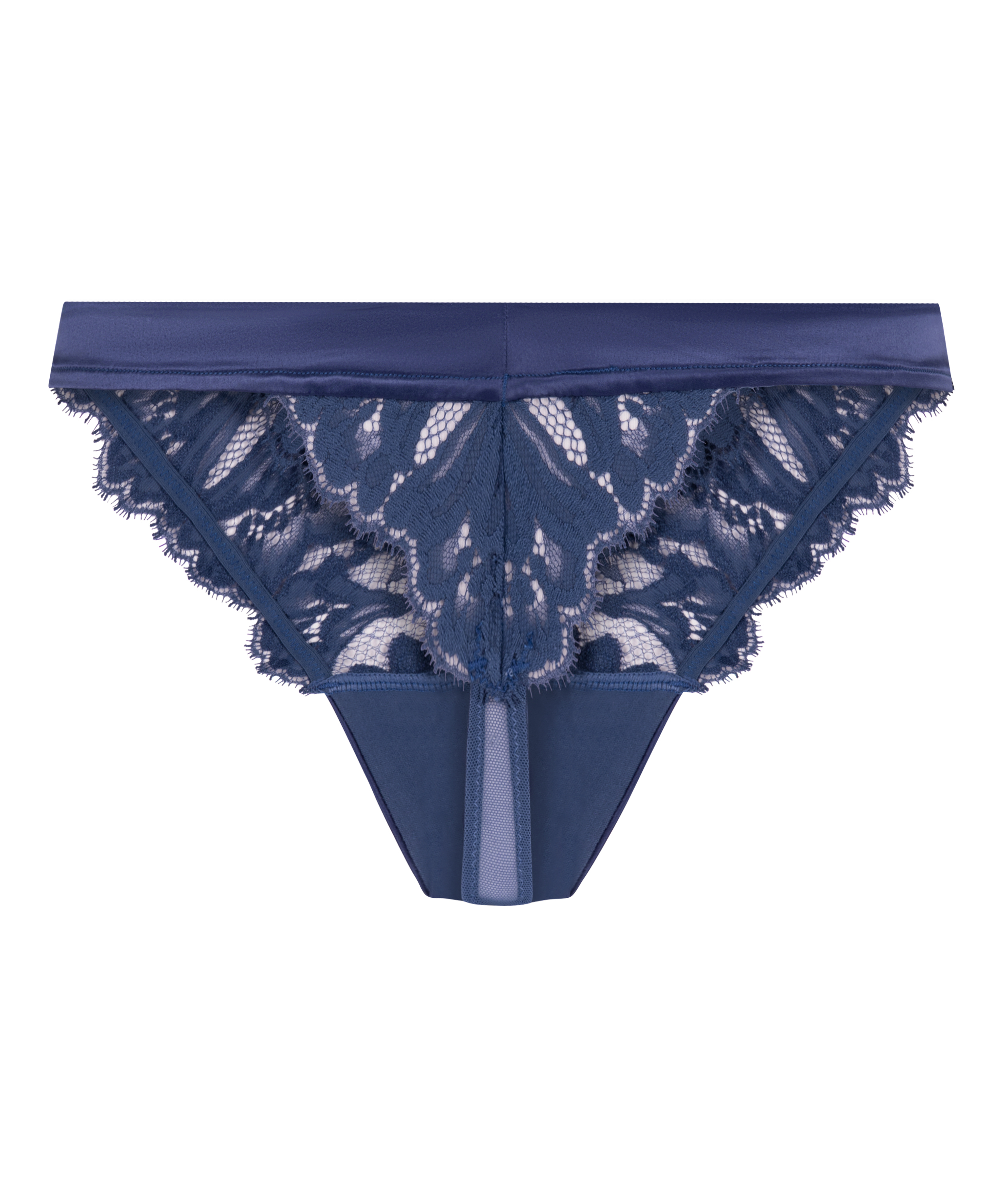 String jambe haute Grace, Bleu, main