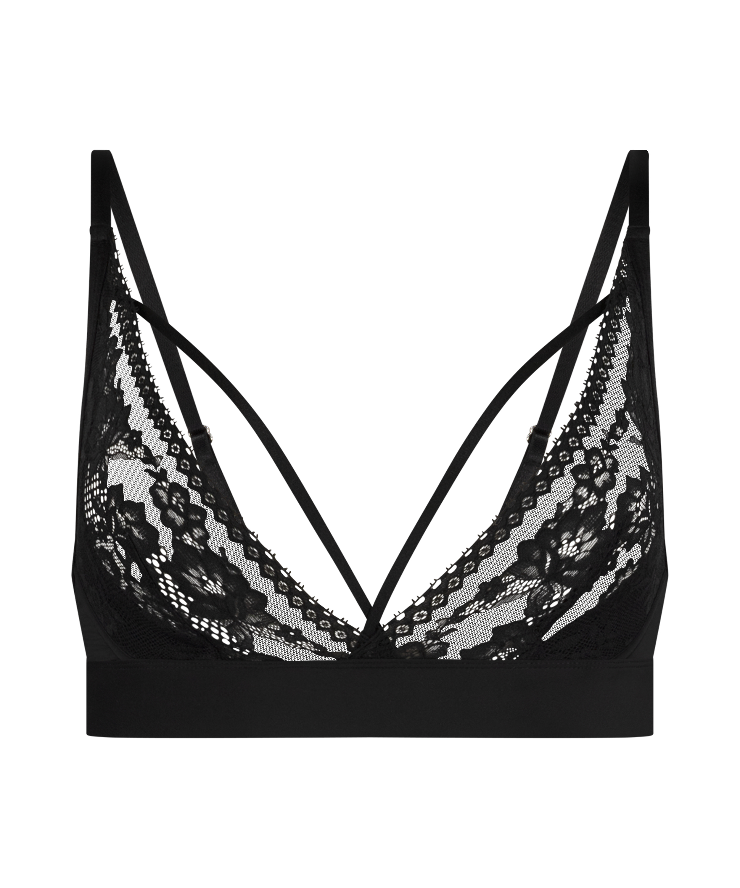Brassière Remi, Noir, main