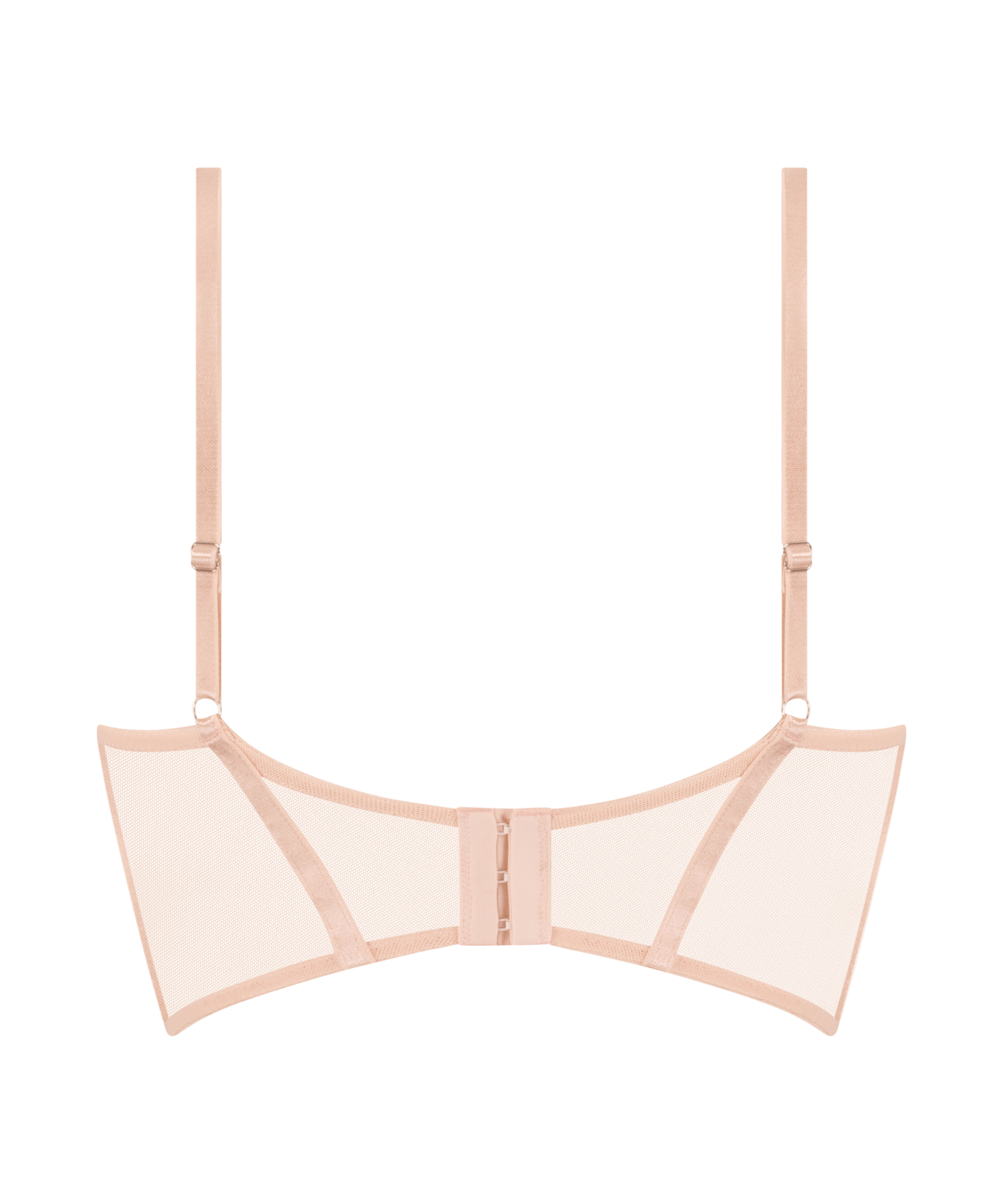 Soutien-gorge à armatures préformé longline Jade, Rose, main